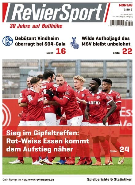 RevierSport – 24 Januar 2022 Cover