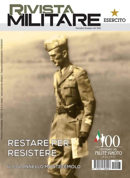 Rivista Militare – N 3 2021 Cover