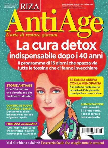 Riza AntiAge – Febbraio 2022 Cover