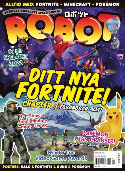 Robot – januari 2022 Cover