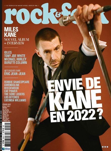 Rock & Folk – fevrier 2022 Cover