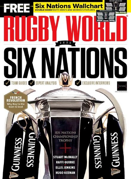 Rugby World – March 2022 Cover
