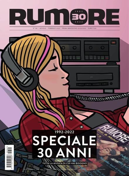 Rumore – Febbraio 2022 Cover