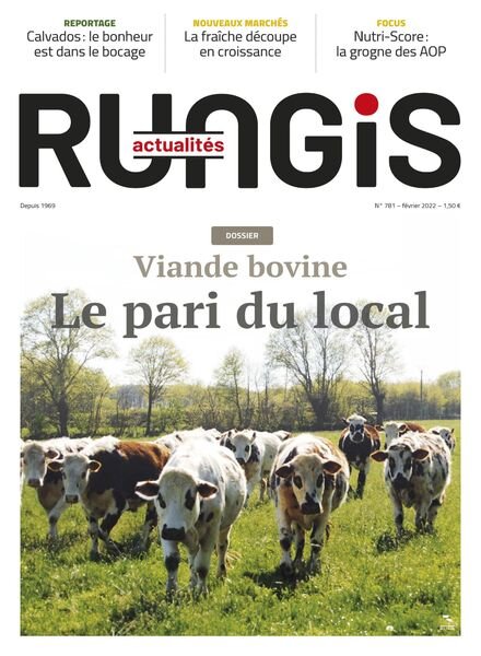 Rungis Actualites – Fevrier 2022 Cover