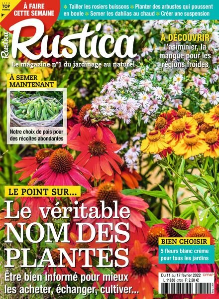 Rustica – 11 Fevrier 2022 Cover