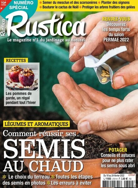 Rustica – 18 Fevrier 2022 Cover
