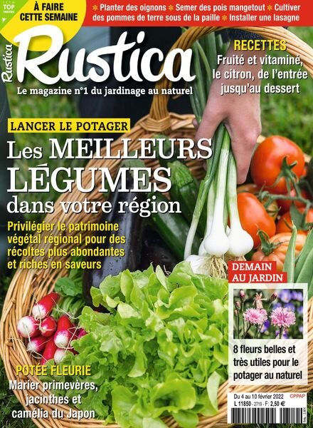 Rustica – 4 Fevrier 2022 Cover