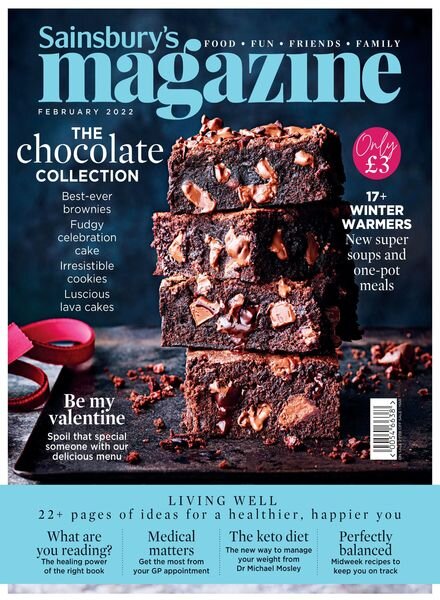 Sainsbury’s Magazine – February 2022 Cover