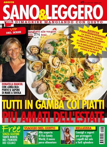 Sano & Leggero – agosto 2021 Cover