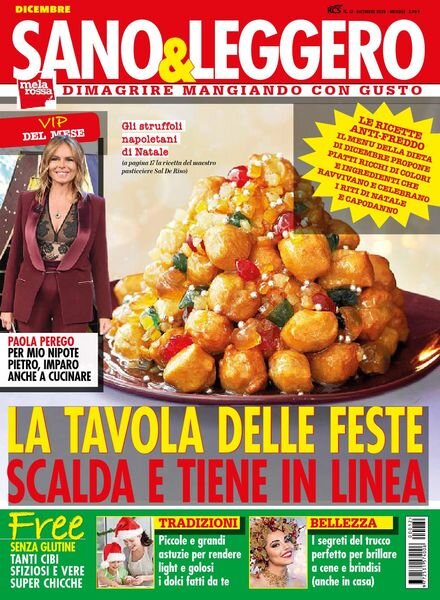 Sano & Leggero – dicembre 2020 Cover
