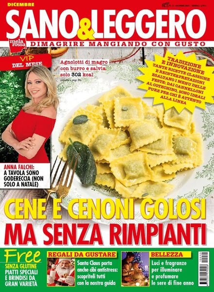 Sano & Leggero – dicembre 2021 Cover