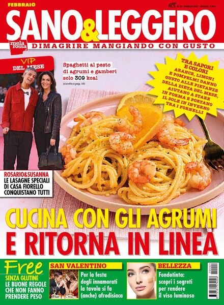 Sano & Leggero – febbraio 2022 Cover