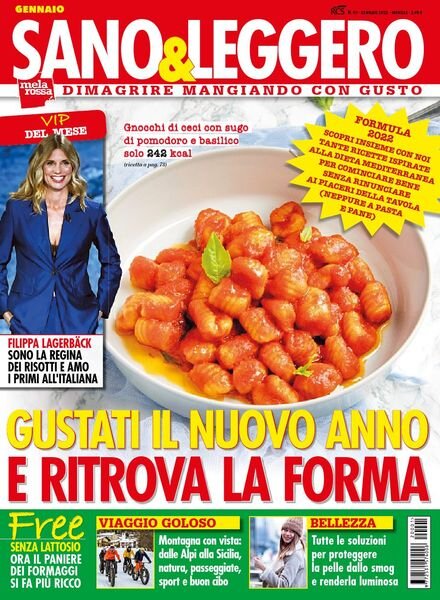 Sano & Leggero – gennaio 2022 Cover