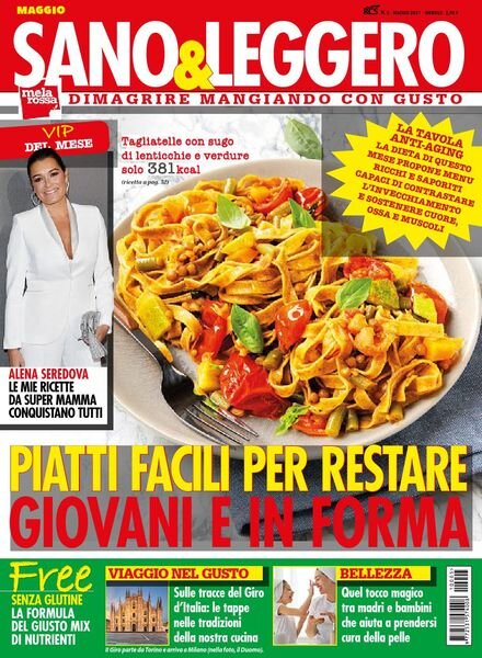 Sano & Leggero – maggio 2021 Cover