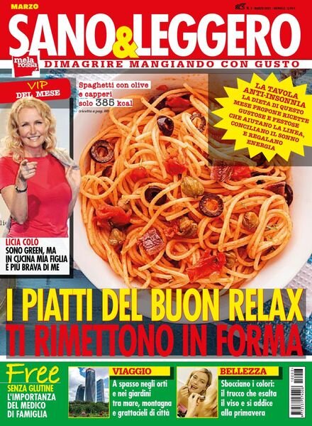 Sano & Leggero – marzo 2021 Cover