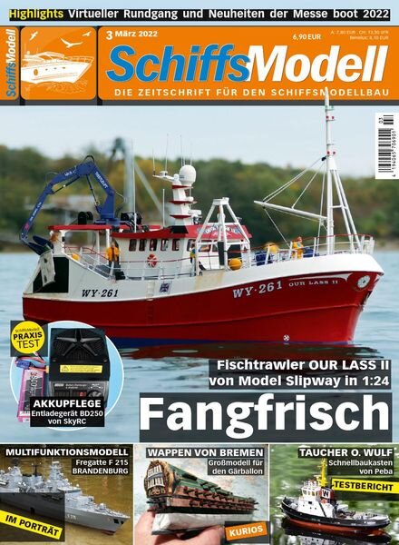 SchiffsModell – Marz 2022 Cover