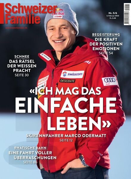 Schweizer Familie – Februar 2022 Cover