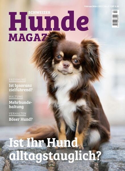 Schweizer Hunde Magazin – 10 Februar 2022 Cover