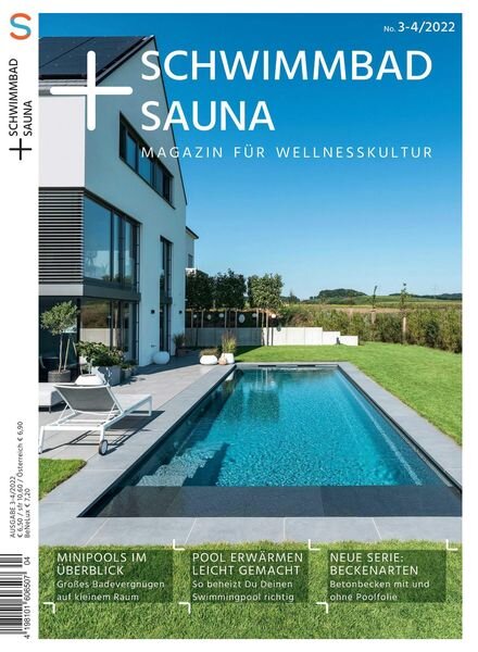 Schwimmbad + Sauna – Februar 2022 Cover