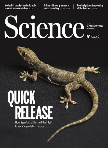 Science – 18 February 2022 Cover