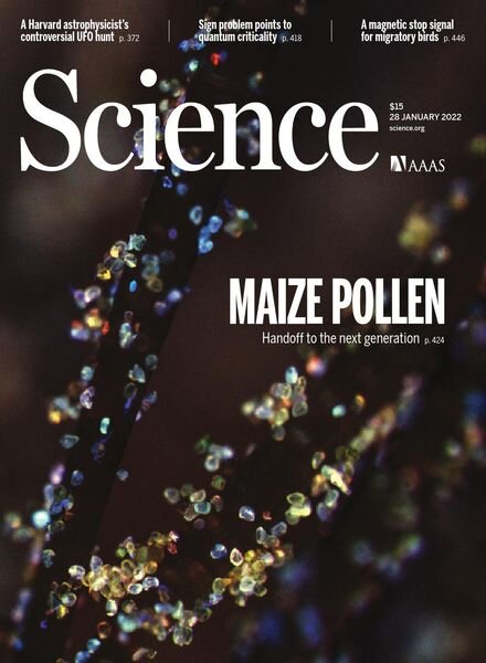Science – 28 January 2022 Cover