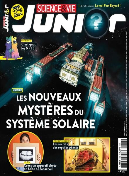 Science & Vie Junior – mars 2022 Cover