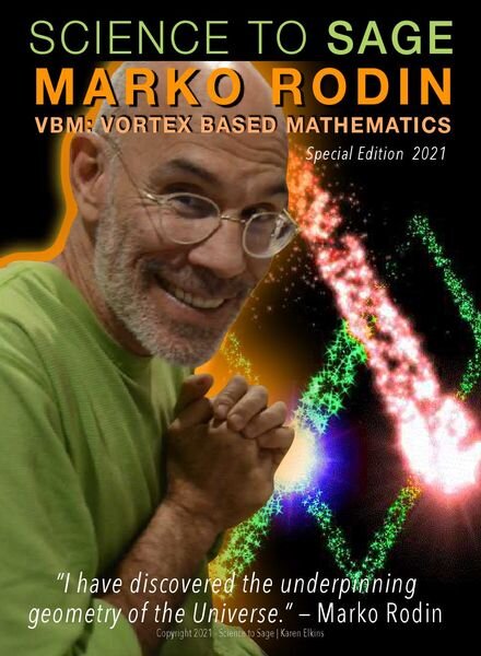 Science to Sage – Marko Rodin Special Edition 2021 Cover
