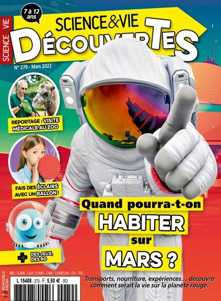 Science & Vie Decouvertes – mars 2022 Cover