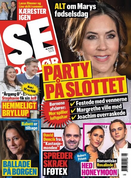 SE og HOR – 09 februar 2022 Cover
