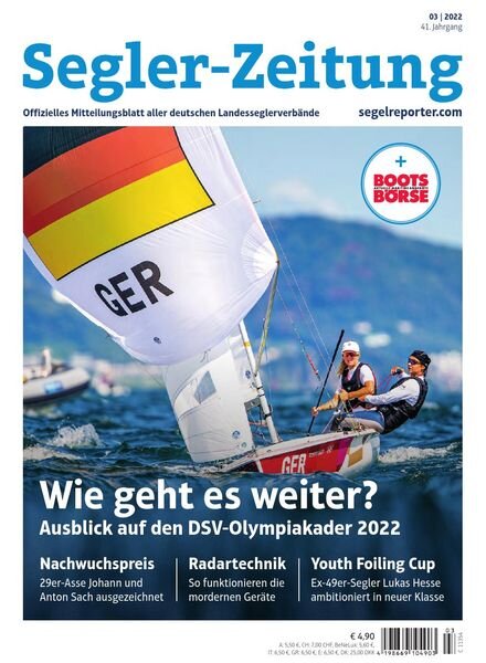 Segler-Zeitung – Marz 2022 Cover