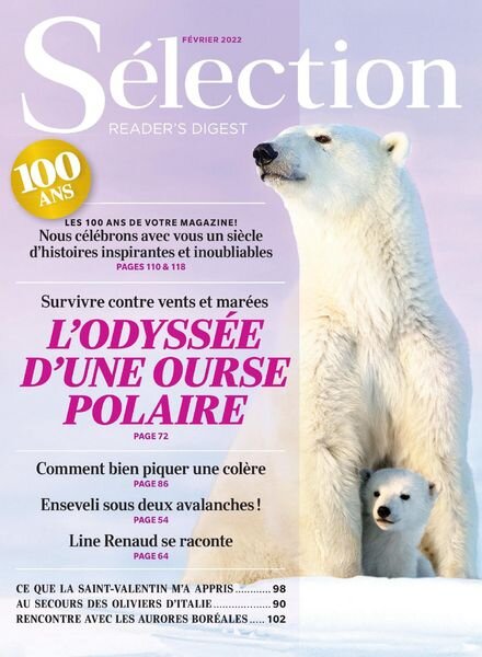 Selection Reader’s Digest France – Fevrier 2022 Cover