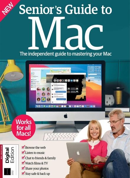 Senior’s Guide to Mac – 7th Edition 2021 Cover