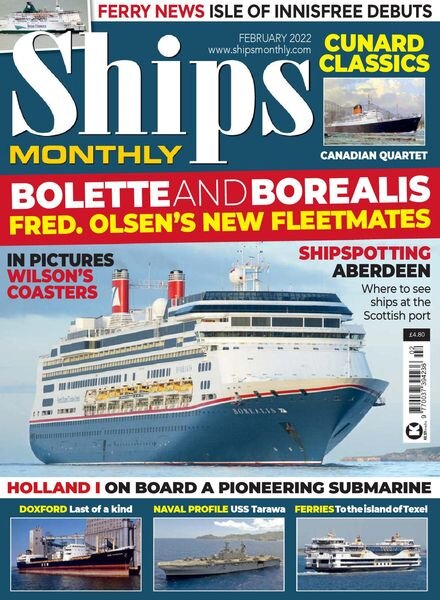 Ships Monthly – February 2022 Cover