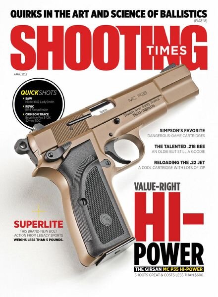Shooting Times – April 2022 Cover