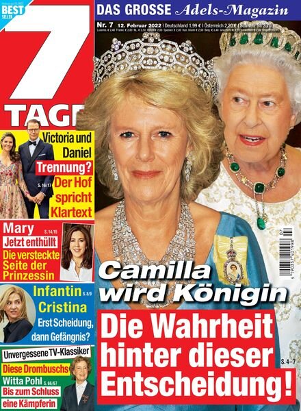 Sieben Tage – Februar 2022 Cover