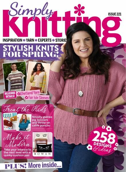 Simply Knitting – March 2022 Cover