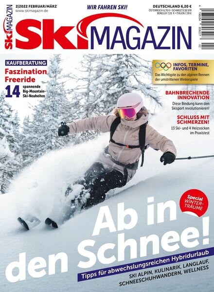 SkiMAGAZIN – Februar 2022 Cover