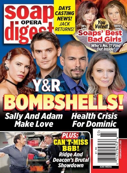 Soap Opera Digest – February 21, 2022 Cover