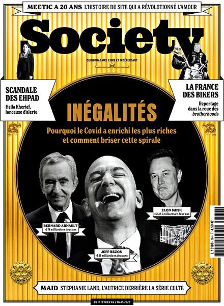 Society – 17 Fevrier 2022 Cover
