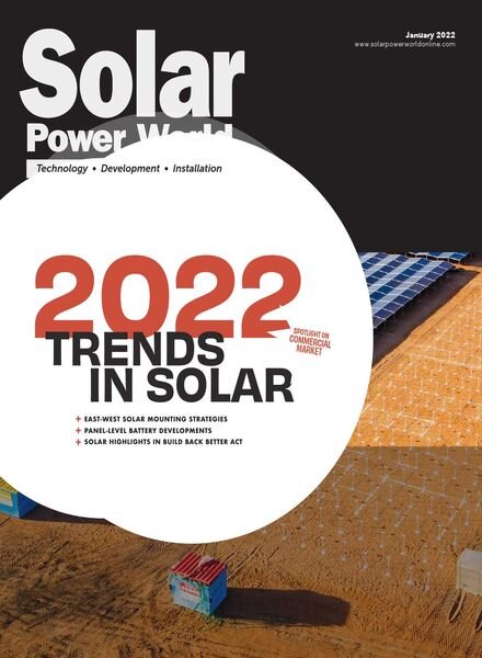 Solar Power World – January 2022 Cover