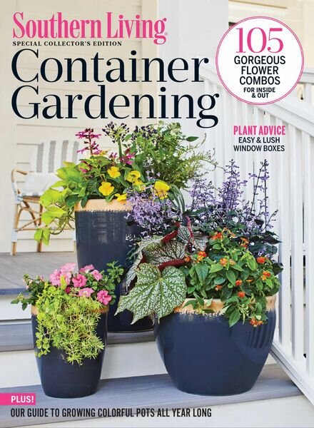 Southern Living Container Gardening – January 2022 Cover