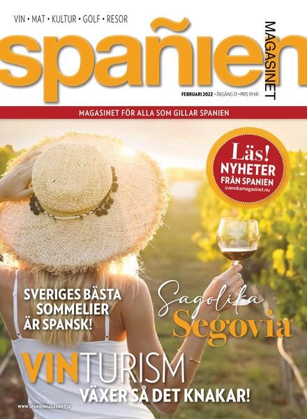 Spanien Magasinet – februari 2022 Cover