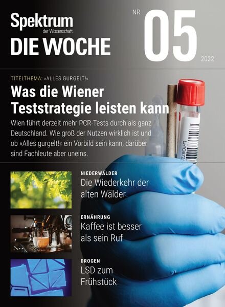 Spektrum – Die Woche – 03 Februar 2022 Cover