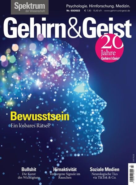 Spektrum – Gehirn&Geist – Februar 2022 Cover
