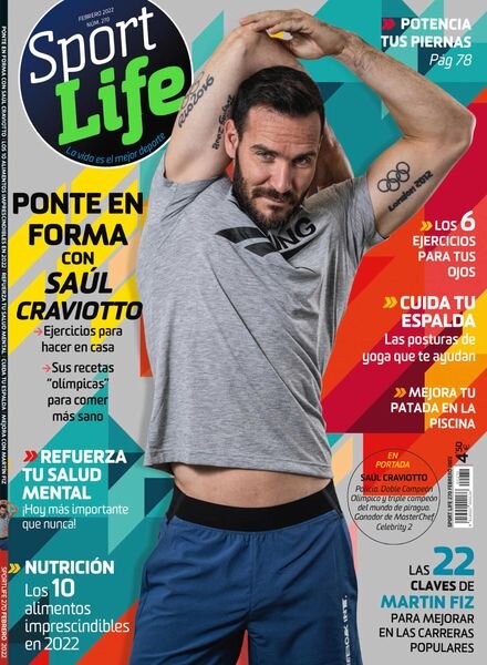 Sport Life Espana – febrero 2022 Cover