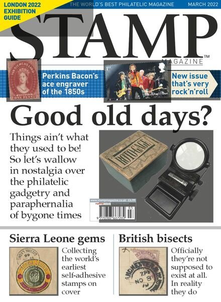 Stamp Magazine – March 2022 Cover