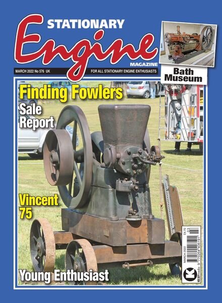 Stationary Engine – March 2022 Cover