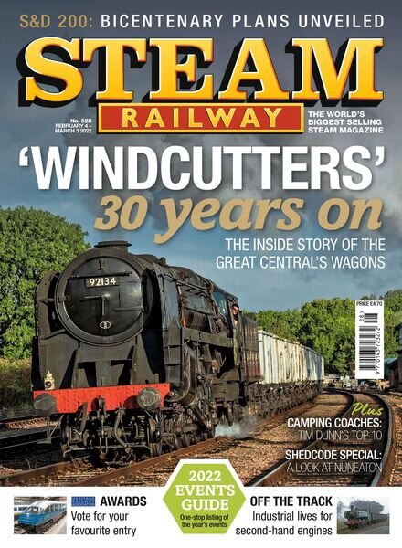 Steam Railway – February 2022 Cover