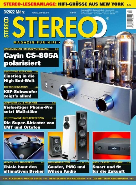 Stereo – Marz 2022 Cover