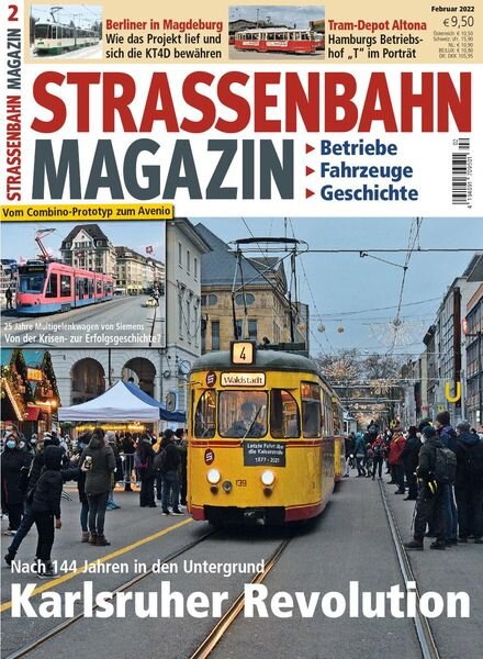 Strassenbahn Magazin – Februar 2022 Cover